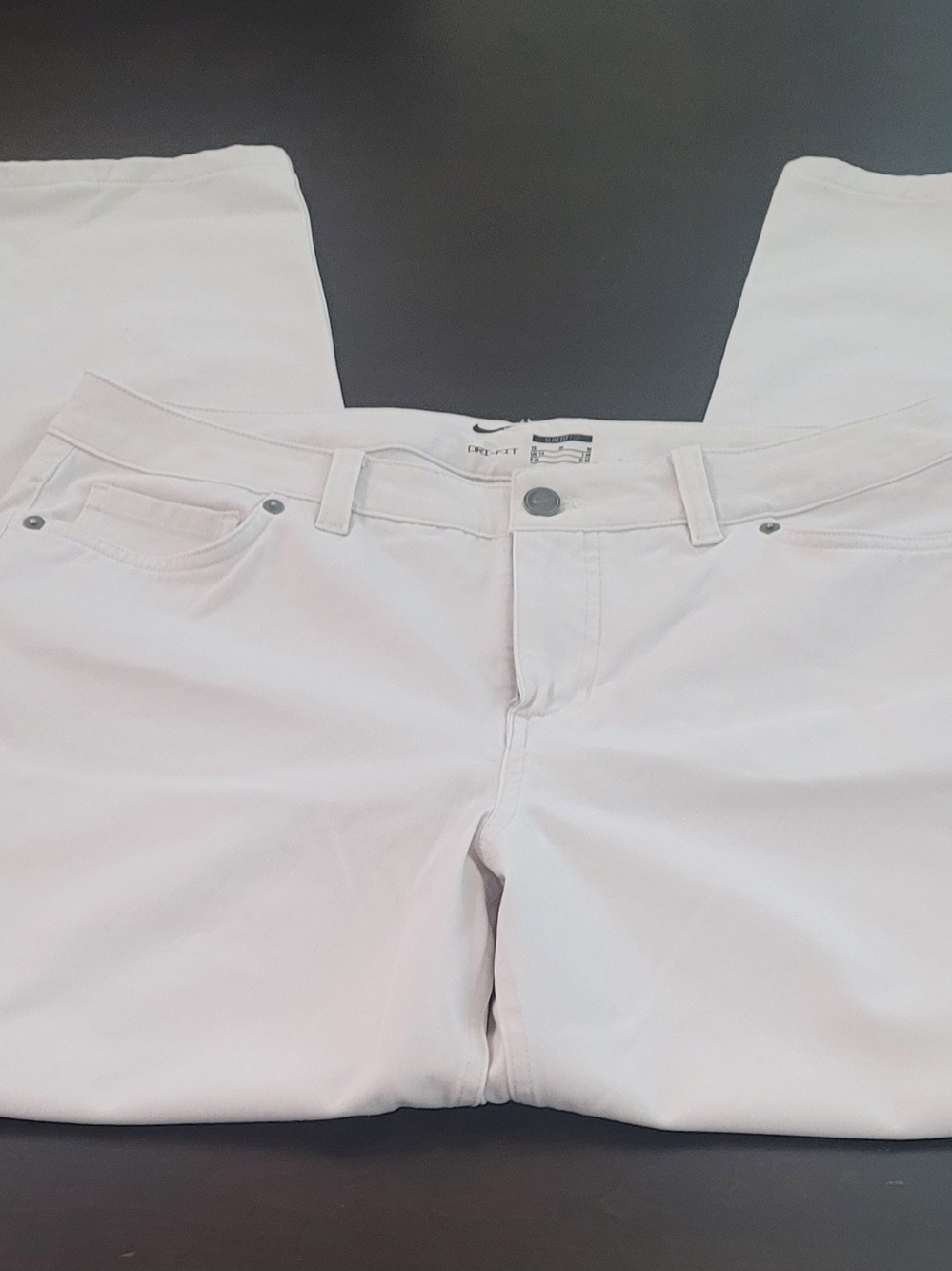 Nike Cream Dry Fit  Pants  - Slim Fit